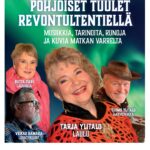 Pohjoiset tuulet revontultentiellä kuva