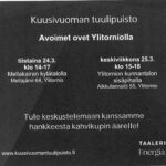 Kuusivuoman tuulivoimahankkeen avoimet ovet kunnantalolla kuva