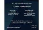 Kuusivuoman tuulivoimahankkeen avoimet ovet kunnantalolla kuva