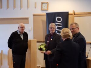 Suomen Valkoisen Ruusun mitali myönnettiin Rainer Lantolle