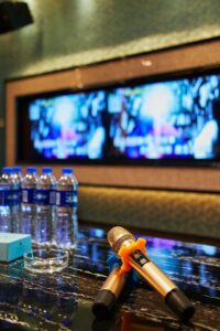 Pääsiäiskaraoke Pessalompolon kylätalolla