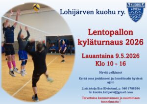 Lentopallon kyläturnaus