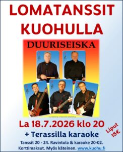 Lomatanssit Kuohulla