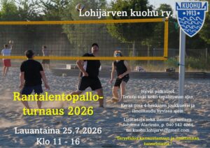 Kuohun rantalentopalloturnaus 2026