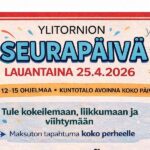 Seurapäivä lauantaina 25.4.2026 Kuntotalolla kuva