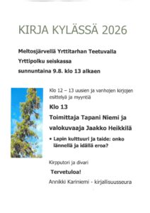 Kirja kylässä 2026