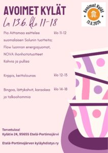 Avoimet kylät 2026