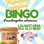 Kesäkioskin avajaiset ja bingo kuva