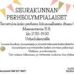 Seurakunnan perheolympialaiset kuva