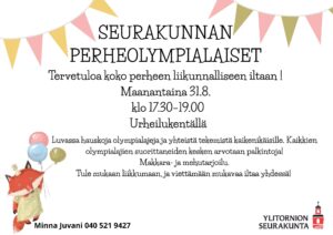 Seurakunnan perheolympialaiset