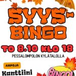 SyysBingo Pessalompolon kylätalolla kuva