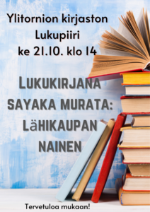 Lukupiiri kirjastolla klo 14